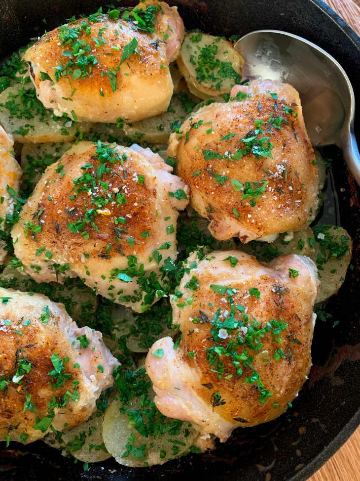 A Review of Ina Garten's Skillet-Roasted Chicken and Potatoes | The Kitchn